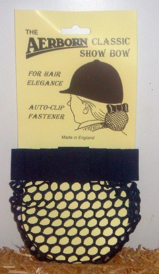 Aerborn English Showbow Navy. Eine attraktive Alternative zum altmodischen Haarnetz.