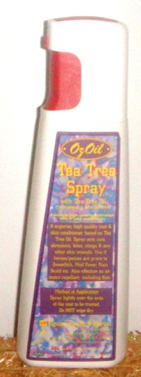 Animal Health Tea Tree spray 500ml. Pour coupures, abrasions, piqûres et toutes les autres plaies cu
