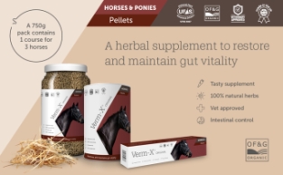 Verm-X Pellets Horses. Natural dewormer for horses.