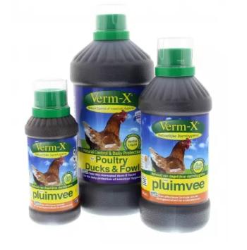 Verm-X LÍQUIDO Aves de Coral. Antiparasitario natural para las aves de corral, patos y gallinas.