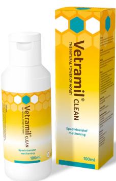 Vetramil Honey Products --- Pour le soin des plaies et de la peau chez les chiens, les chevaux et d'autres animaux.