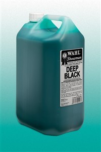 Wahl Deep Black Shampoo 5 liter. Shampoo voor zwarte en donkerbruine paarden en honden.