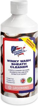 Equine America Winky Wash 500ml.    To clean the private parts of stallions, geldings and mares.  