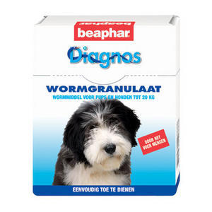 Wormgranulaat puppies & Volwassen Honden 3x 3g