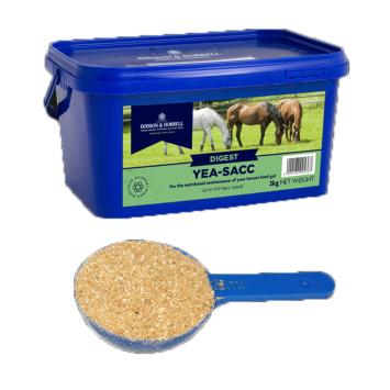 Dodson & Horrell Yea-Sacc 2 kilo. --- Prébiotique favorisant un environnement stable dans le gros intestin.