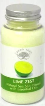 Green Tree Bruciatore Aroma sale marino Lime Zest 180gr. 