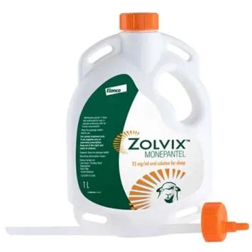 Novartis Zolvix. --- Broad spectrum anthelminthic for the treatment and control of gastrointestinal nematode infections and associated diseases in sheep including lambs, yearlings, breeding rams and ewes.
